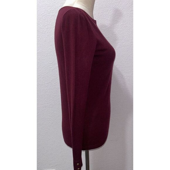 PREMISE Sweater Burgundy Size X-Small - Picture 5 of 7